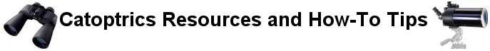 Catoptrics Resources and How-To Tips: Catoptrics (formerly anacamptics) is the branch of optics which explains the properties of incident and reflected light, and particularly that which is reflected from mirrors or polished surfaces.