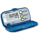 Omron Pedometer can count how many calories you burn  moving around day to day